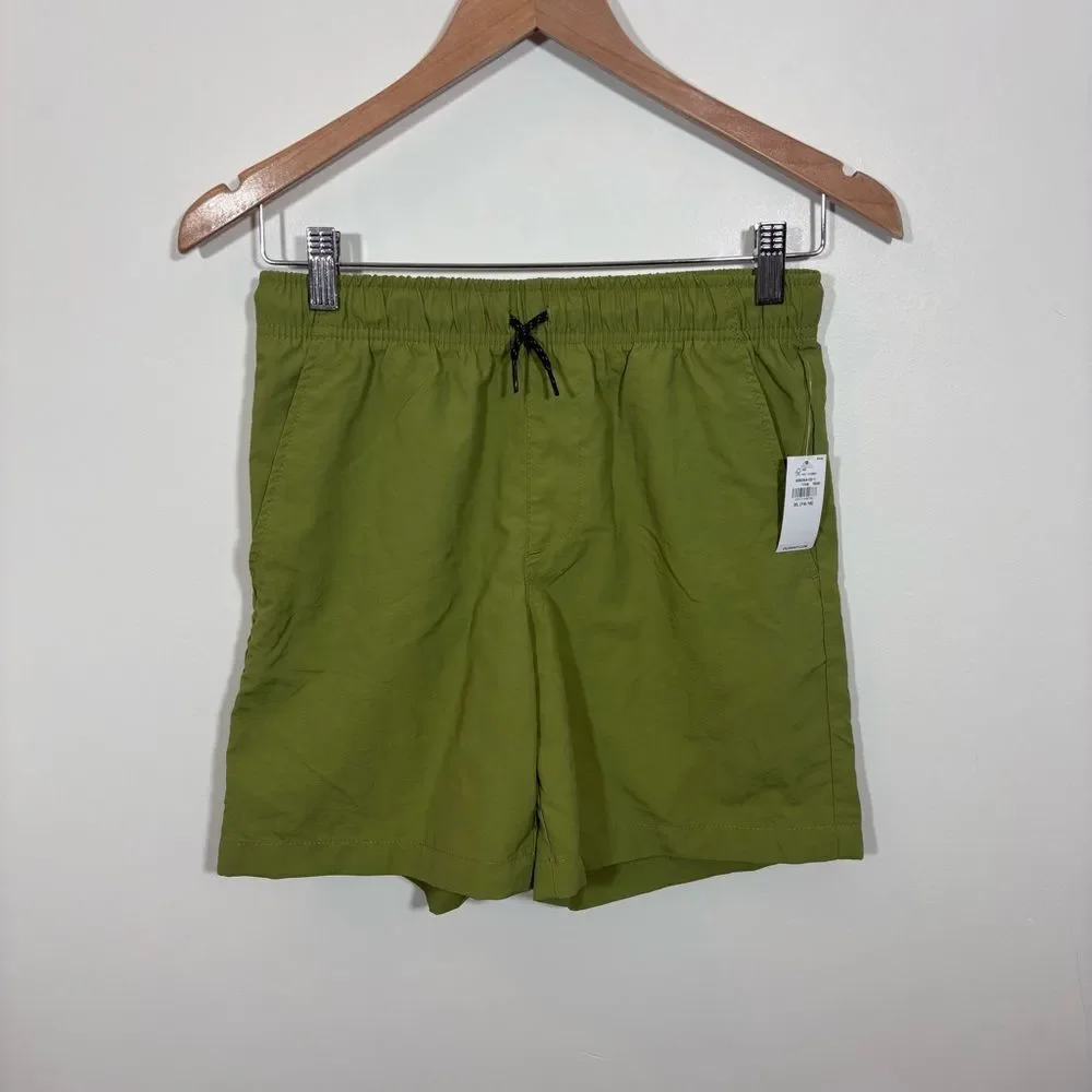 Old Navy Boys Above Knee Dock Shorts Quick Dry Size XL 14/16 NWT Salt Marsh